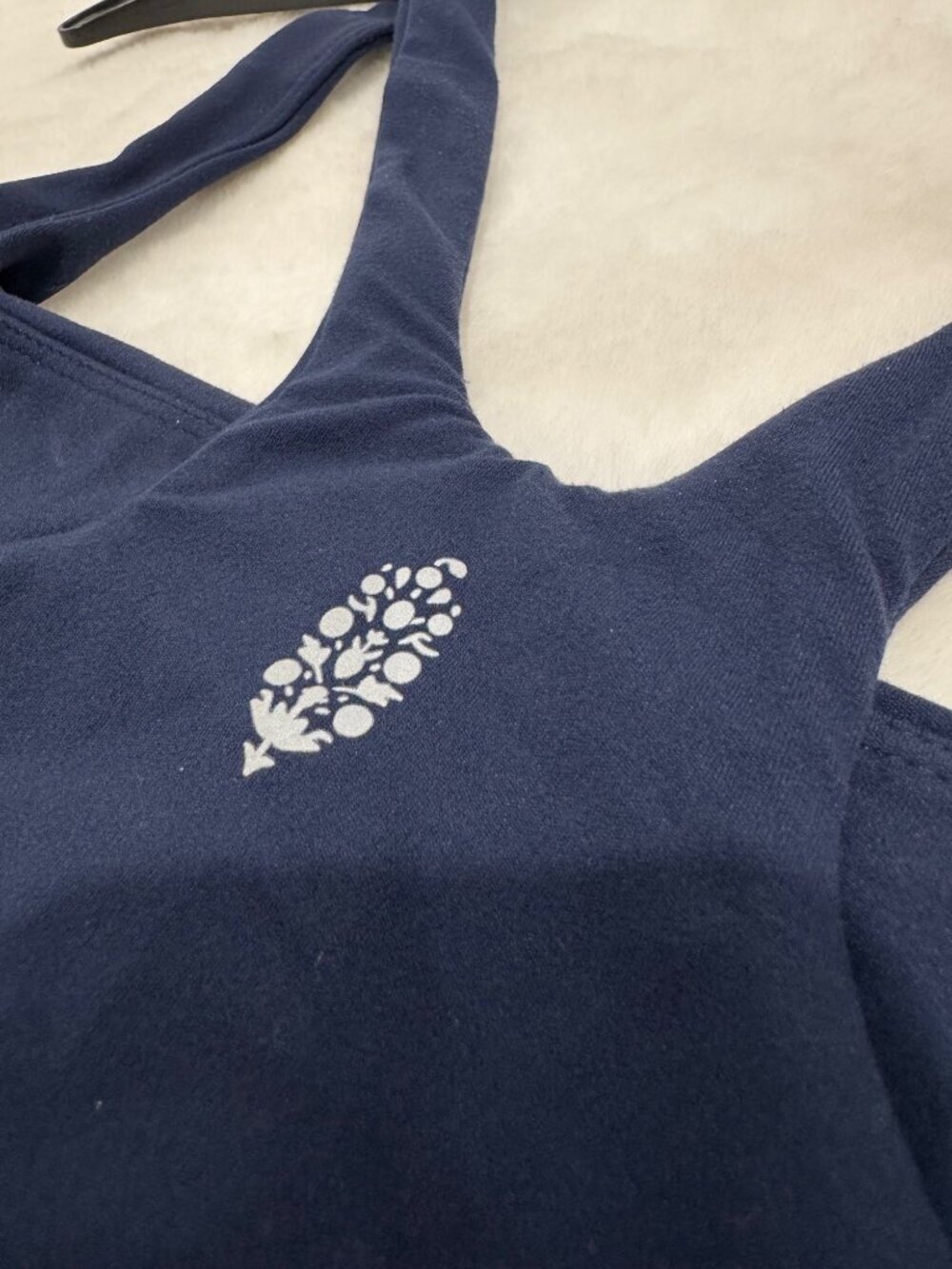 New Free People Movement Women's Size L Navy Never Better Activewear Dress - Picture 9 of 12